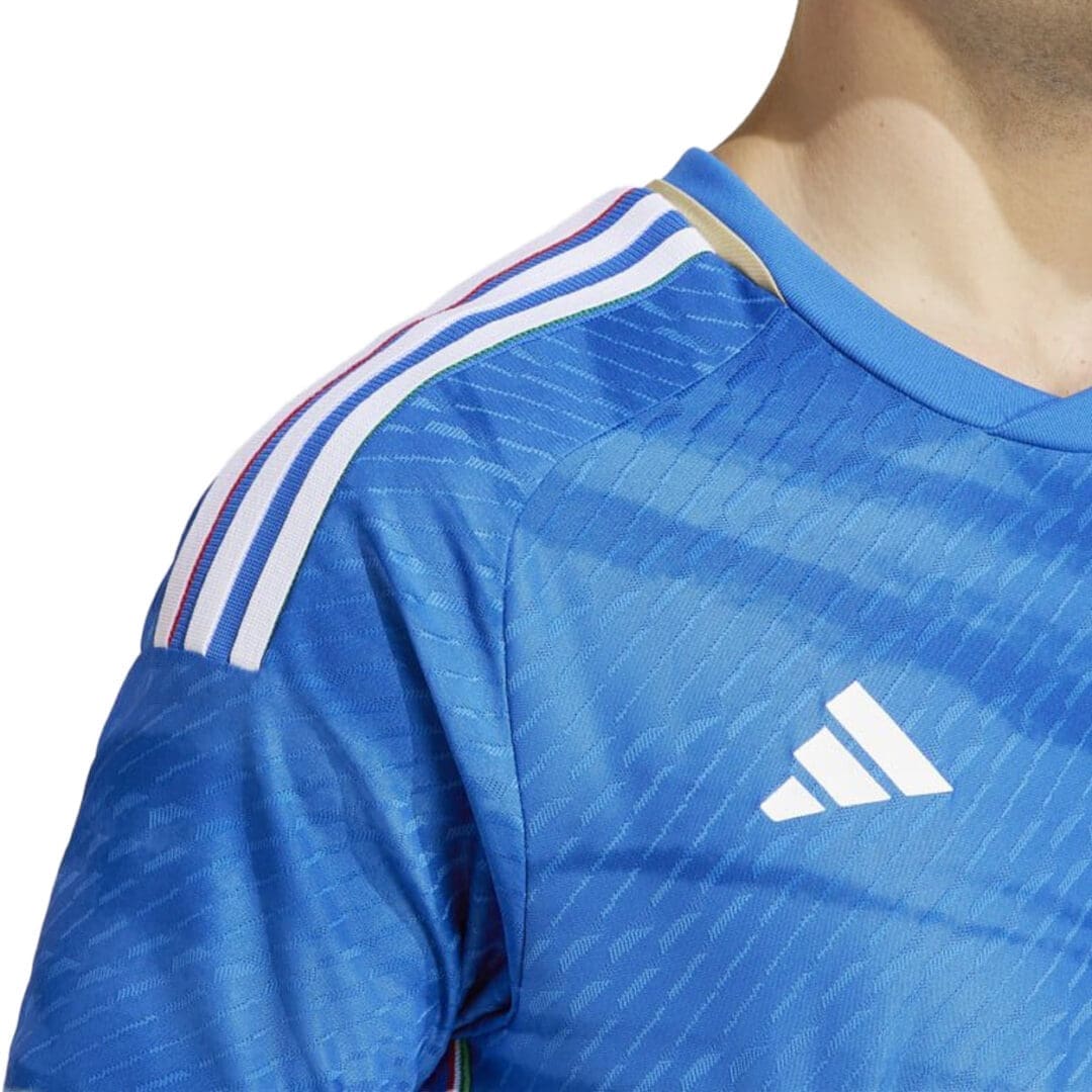 adidas Italy Men's Home Authentic Jersey 2023 - Image 5