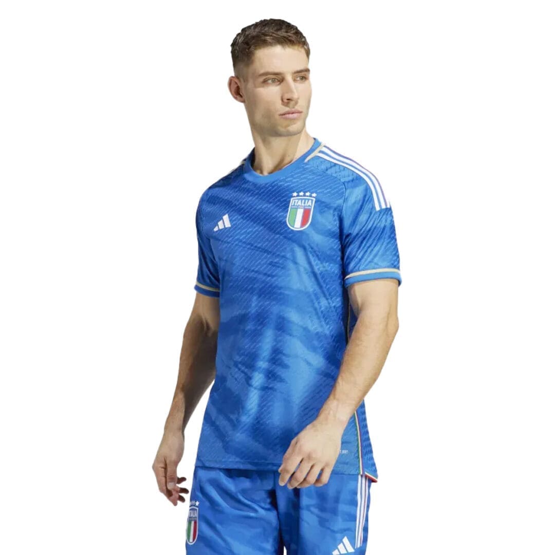 adidas Italy Men's Home Authentic Jersey 2023 - Image 3
