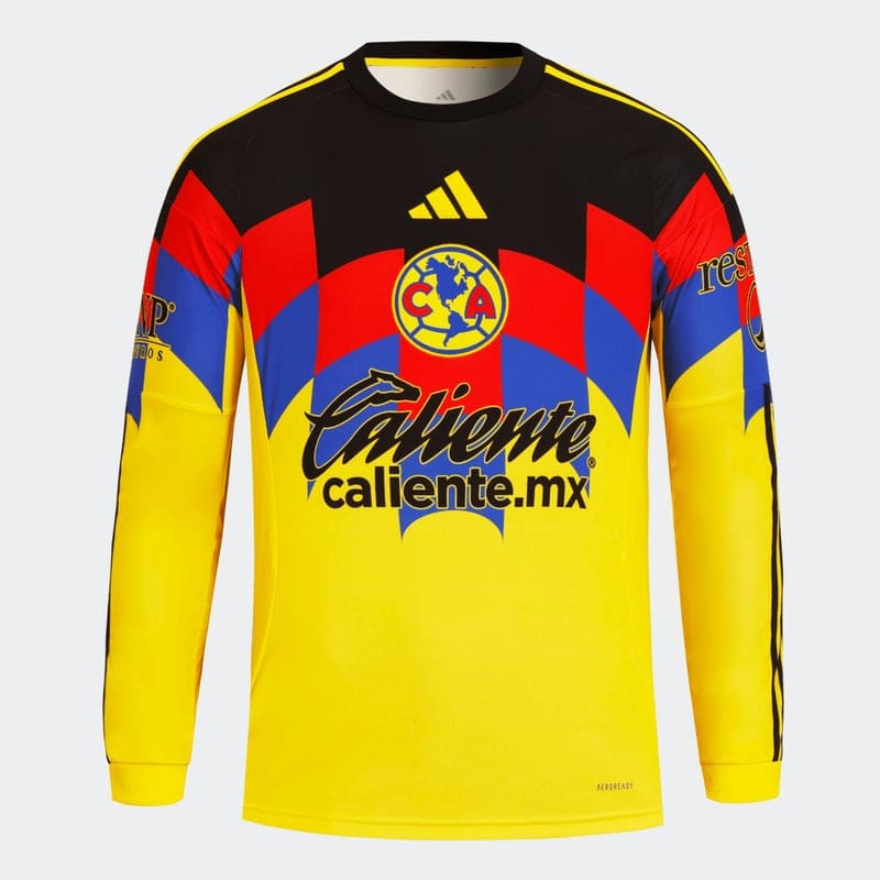 adidas Club America Home Men's L/S Stadium Jersey 25/26