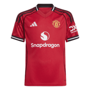 adidas Manchester United Home Youth Soccer Jersey 25/26