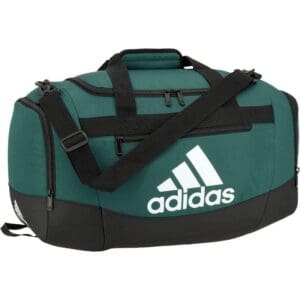 adidas Defender 4 Small Duffel Bag- Dark Green