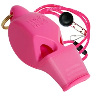 Fox 40 Classic Eclipse Whistle w/ lanyard - Pink