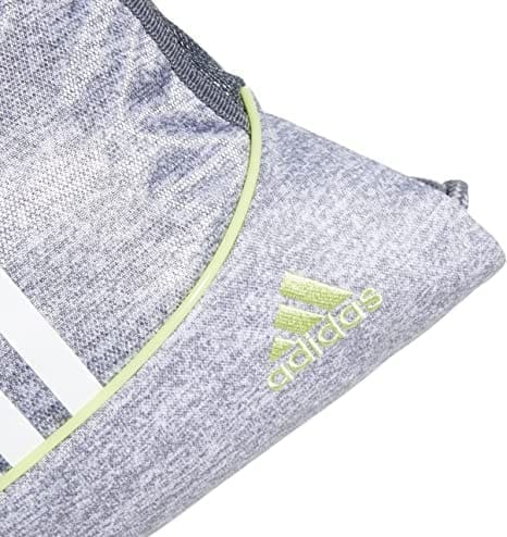 adidas Alliance II Sackpack Jersey (Grey/Pulse Lime-Green/White) - Image 2