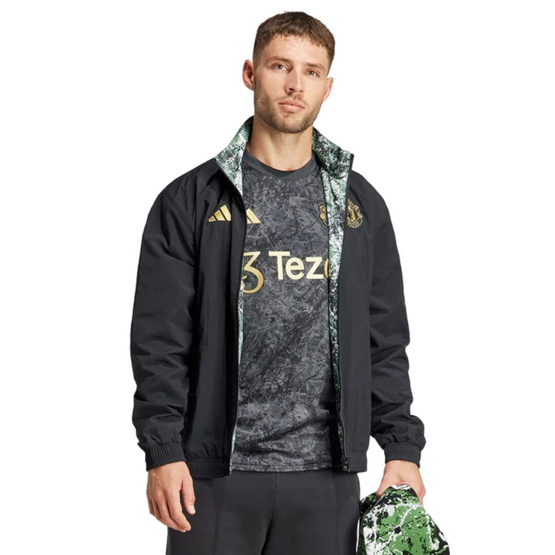 adidas Manchester United Stone Roses Anthem Jacket - Image 5