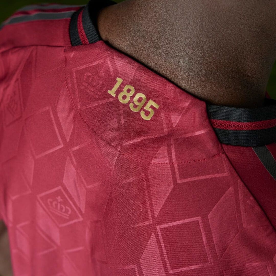 adidas Belgium Men's Home Authentic Jersey 2024/25 - Image 4