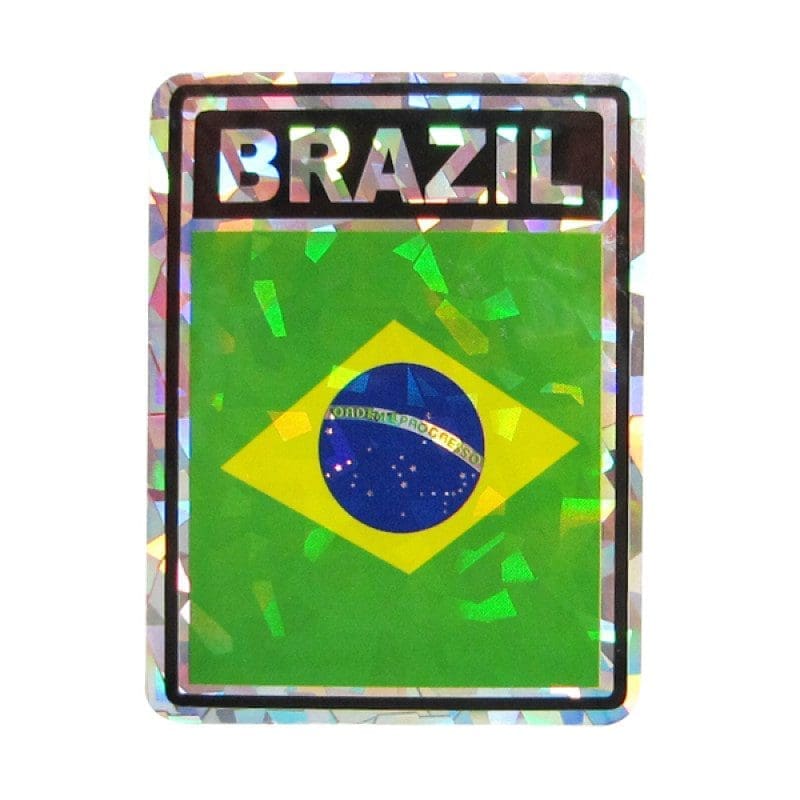 Brazil Country Flag Sticker