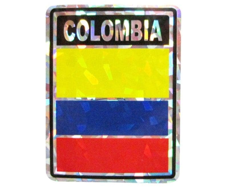 Colombia Country Flag Sticker
