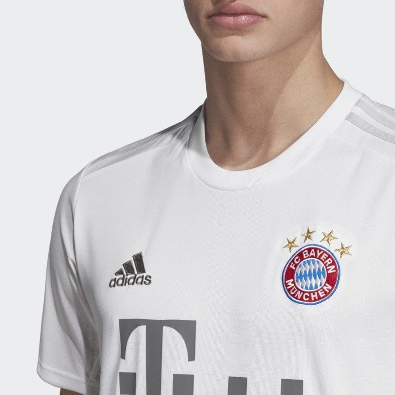 adidas FC Bayern Munich Men's Away Jersey 19/20 - Image 3