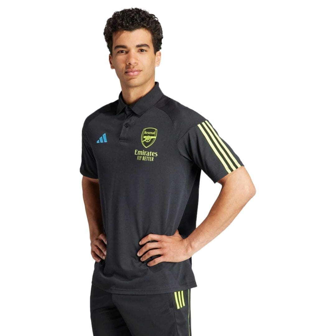 adidas Arsenal Tiro 23 Cotton Polo - Image 2