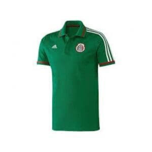 adidas Mexico Men's Polo Shirt - Green