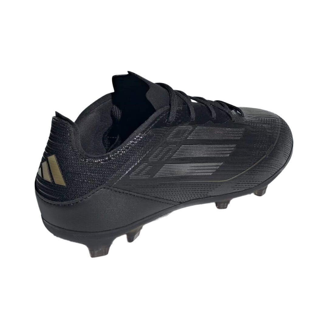 adidas F50 Pro Youth Firm Ground Cleats Shoes (Black) - Image 6