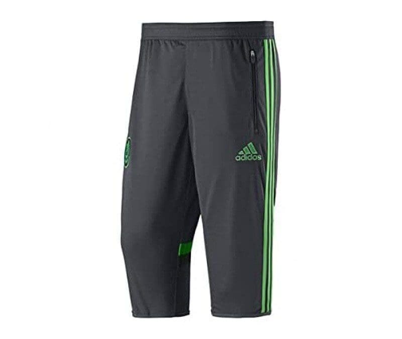 adidas Mexico Youth Training 3/4 Pants – Grey/Green