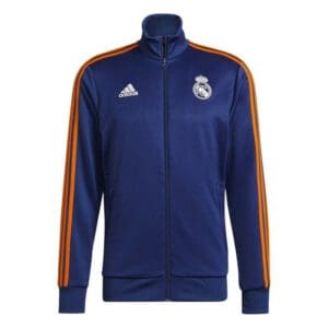 adidas Real Madrid Men's 3 Stripe Track Jacket