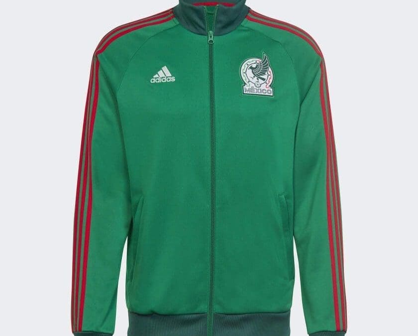 adidas Mexico Men’s 3-Stripes Track Top