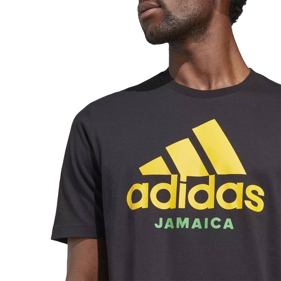 Adidas Jamaica Mens DNA T-Shirt - Image 5