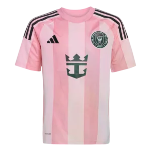 adidas Inter Miami CF Home Youth Soccer Jersey 25/26