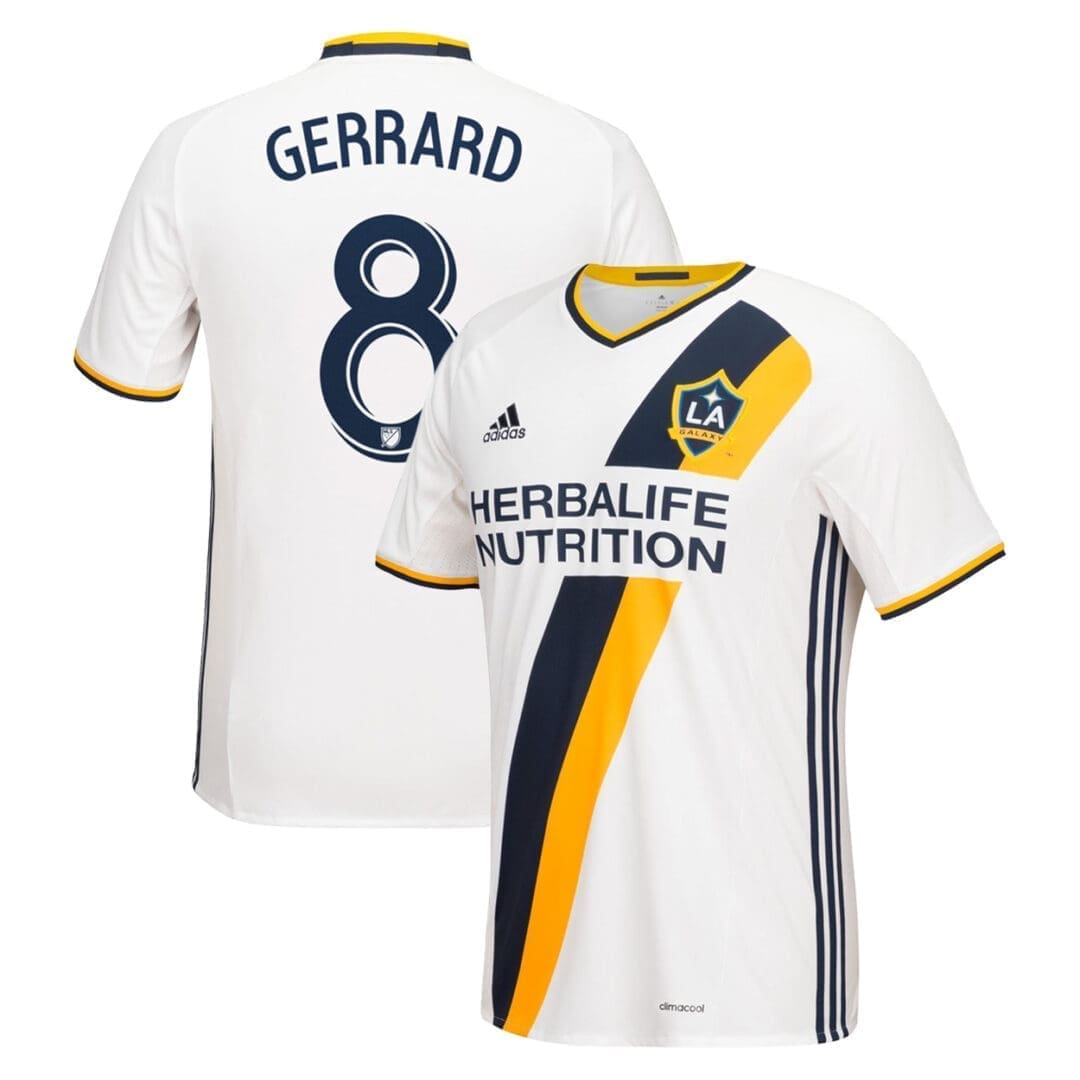 adidas La Galaxy Men's Home Jersey Gerrard #8 2016/17 - Soccer