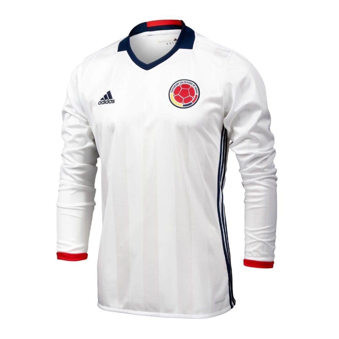 adidas Colombia Men's L/S Home Jersey 2016
