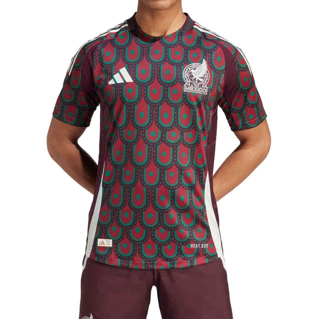 adidas Mexico Men's Home Authentic Jersey 2024/25 - Image 2