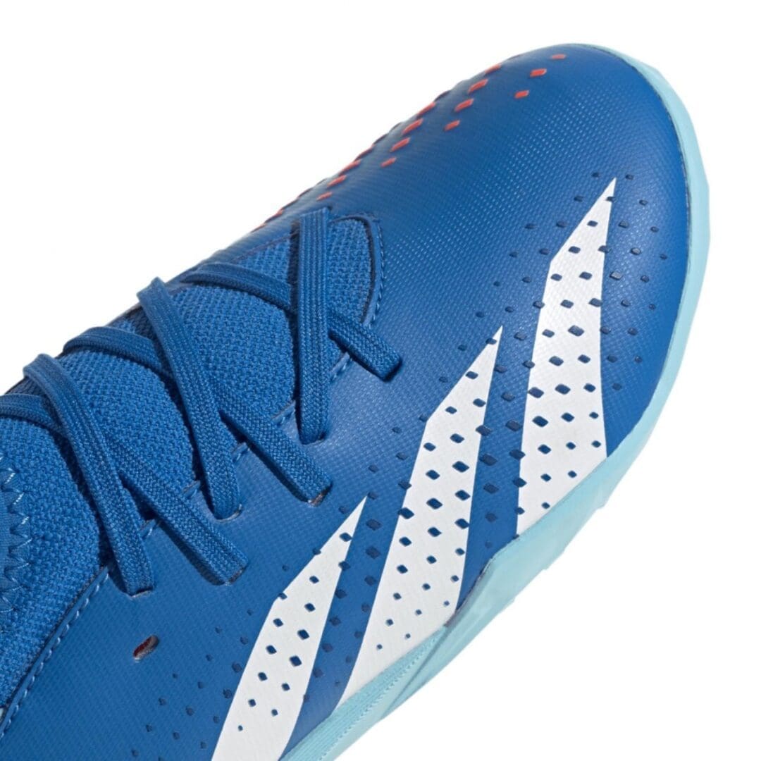 adidas Predator Accuracy .3 Youth Shoes (Bright Royal / White) - Image 4