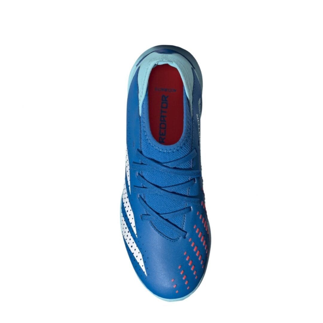 adidas Predator Accuracy .3 Youth Shoes (Bright Royal / White) - Image 3