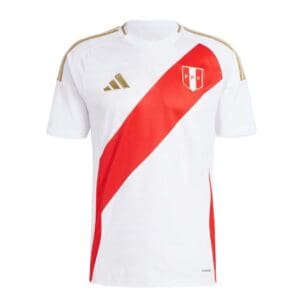 adidas Peru Men's Stadium Home Jersey 2024/25
