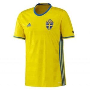 adidas Sweden Home Youth Jersey Euro 2016
