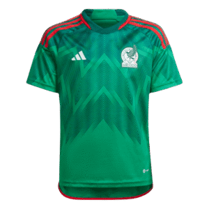 adidas Mexico World Cup 22 Home Youth Jersey