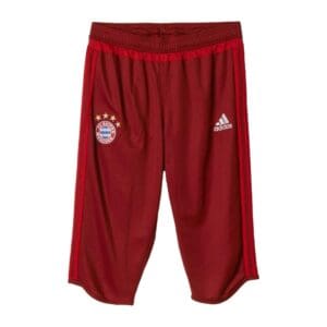 adidas FC Bayern Munich Men's 3/4 Pants 2015/16 (Burgundy)