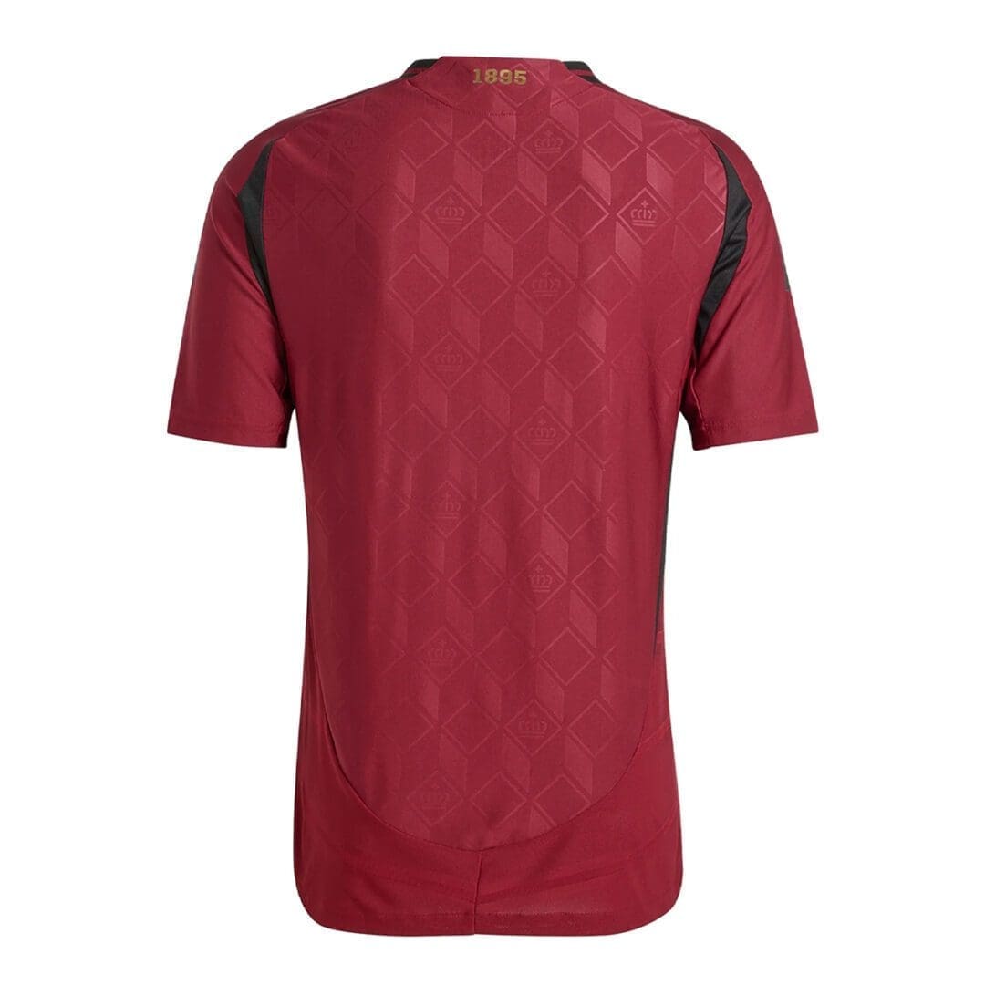 adidas Belgium Men's Home Authentic Jersey 2024/25 - Image 5