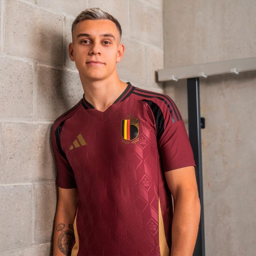 adidas Belgium Men's Home Authentic Jersey 2024/25 - Image 2