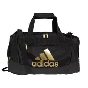 adidas Defender IV Small Duffel Bag (Black/Gold)