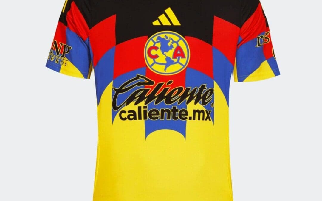 adidas Club America Home Men’s Stadium Soccer Jersey 25/26
