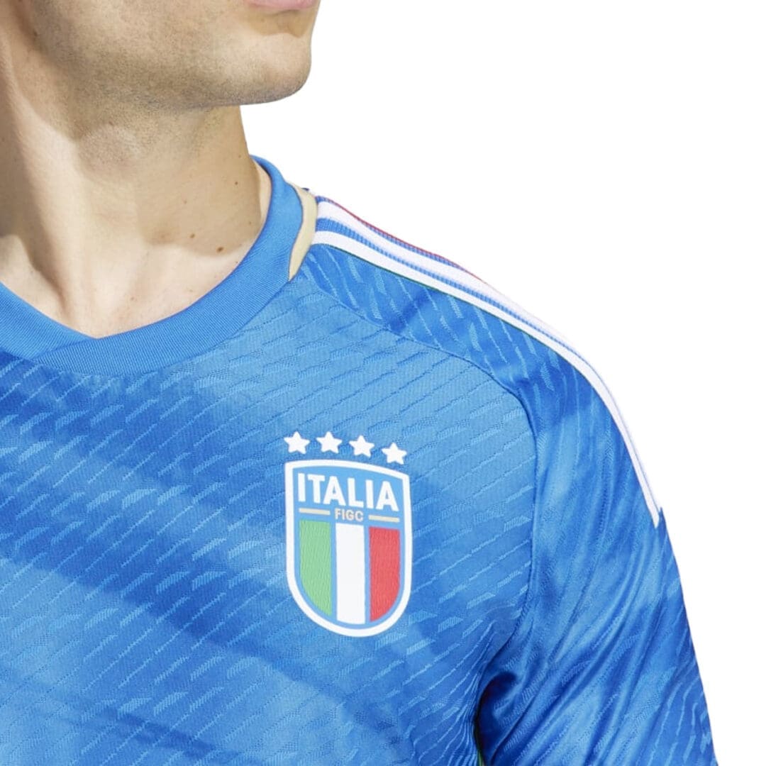 adidas Italy Men's Home Authentic Jersey 2023 - Image 6