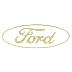 LAFC MLS Ford Logo Patch Metallic Gold 23/25