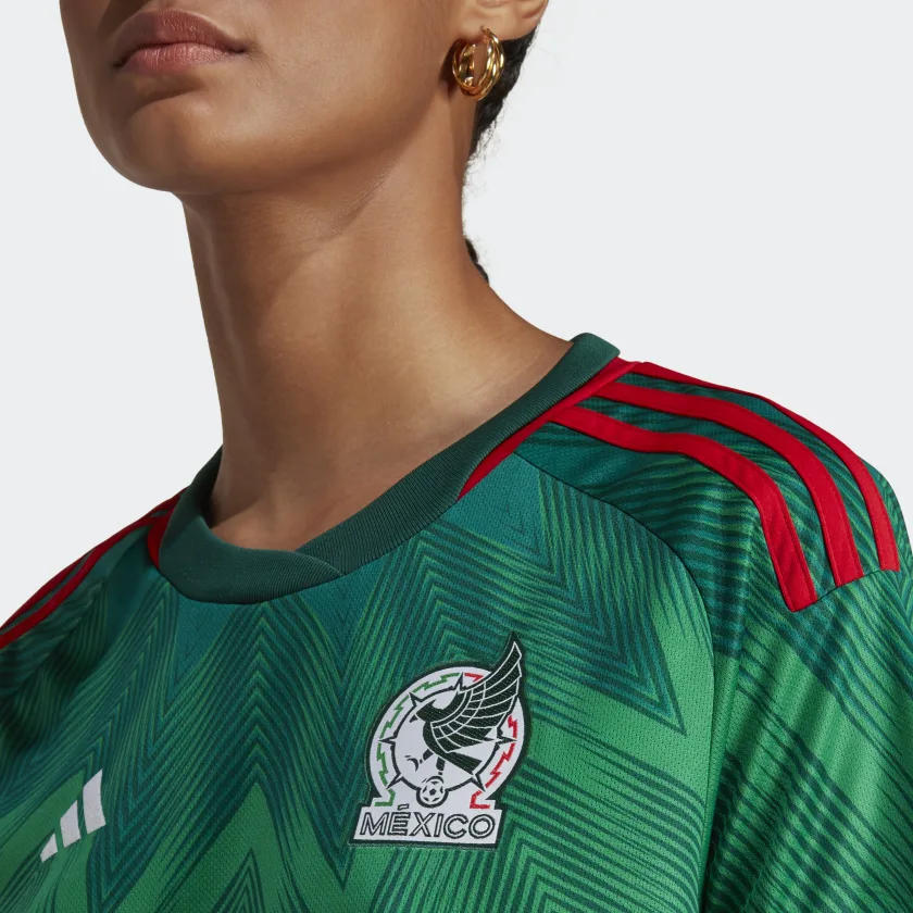 adidas Mexico Women's Home Jersey World Cup 22 - Image 4