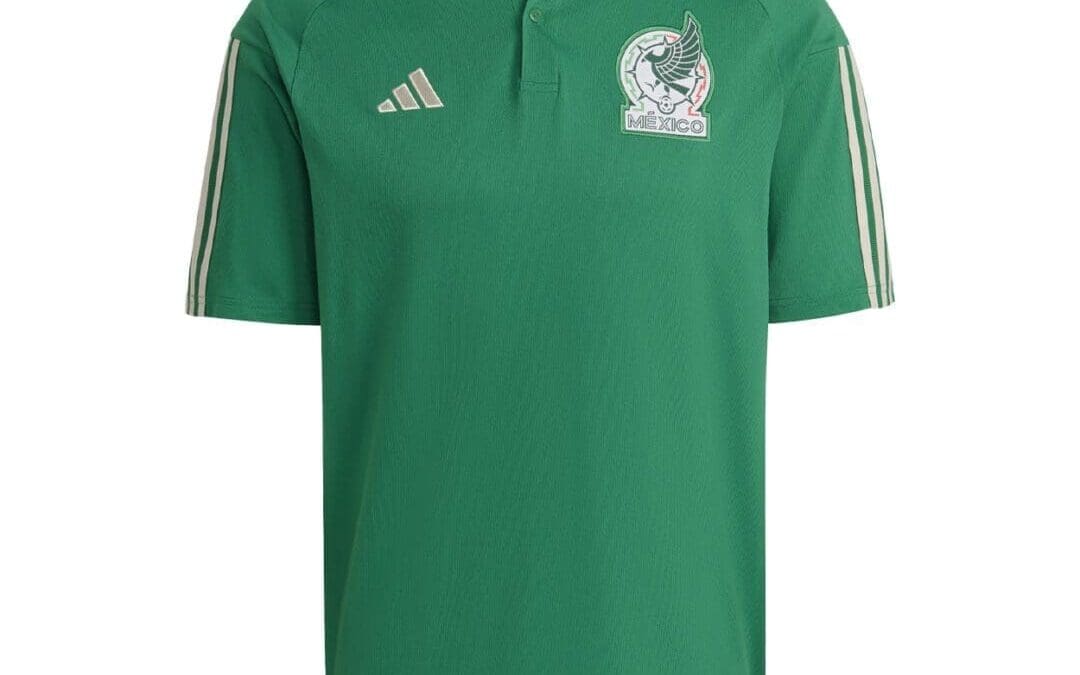 adidas Mexico Men’s Tiro 2023 Polo Shirt