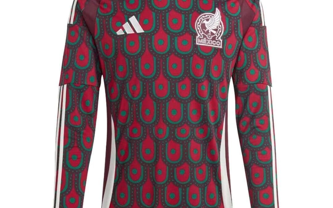 adidas Mexico Men’s Long Sleeve Home Jersey 2024/25