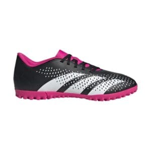 adidas Predator Accuracy .4 Turf Shoes (Black/Pink)