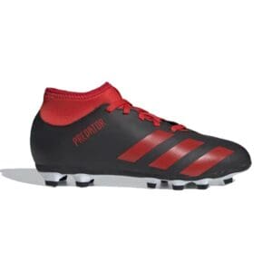 adidas Predator 20.4 S FXG Jr Youth Cleats (Black/Red)