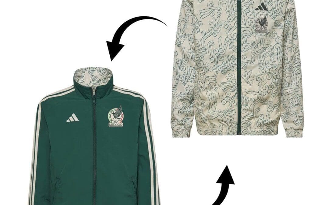 adidas Mexico Reversible Youth Anthem Jacket 2021/22