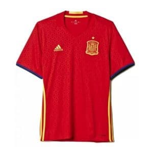 adidas Spain Men's Stadium Home Jersey Euro 2016