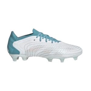 adidas Predator Accuracy.1 Firm Ground Cleats (White/Light Blue)
