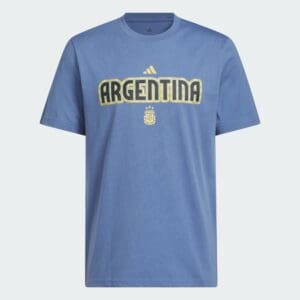 adidas World Cup Argentina Men's Home Graphic Tee 26 - Navy