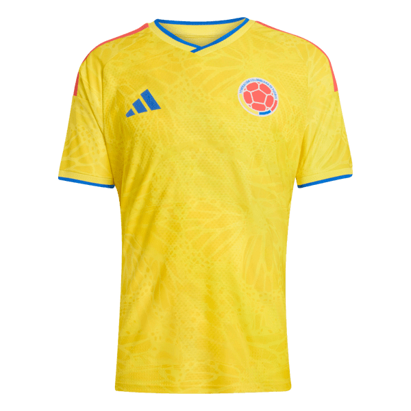 adidas Colombia Home Men's Authentic Soccer Jersey 26/27