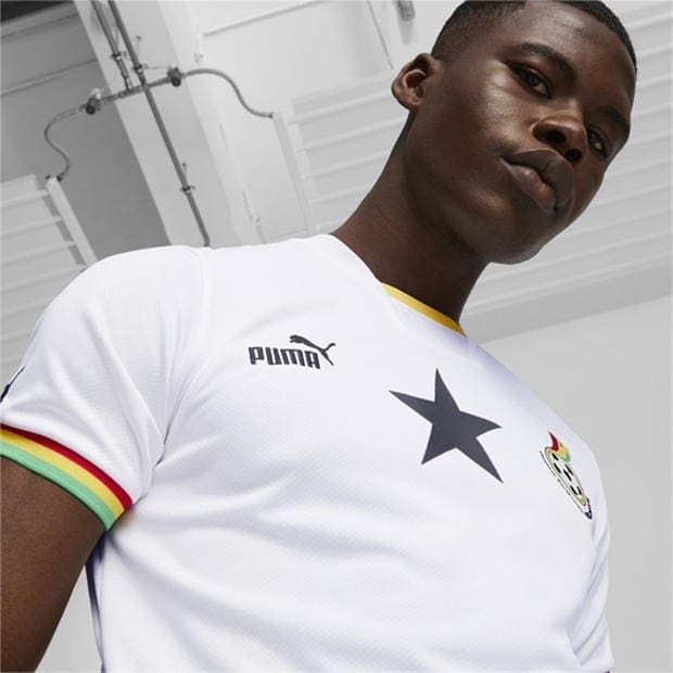 Personalised Ghana Football T-Shirt - Mens 100% Cotton, Crew Neck, Short Sleeve (UK Made)