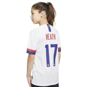 NIKE USA Youth Home Heath #17 Jersey (Women's World Cup 2019)