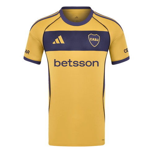 adidas Boca Juniors Away Men Soccer Jersey 25/26