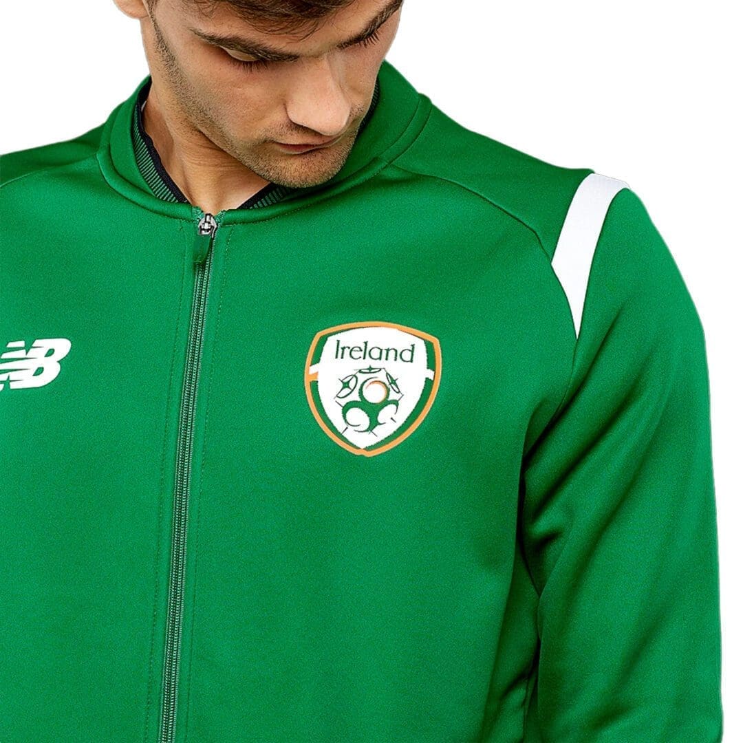 New Balance Ireland Men's Training Jacket Elite Walk Out 2017/18 - Image 4