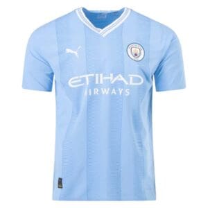 PUMA Manchester City Men's Authentic Home Jersey 23/24